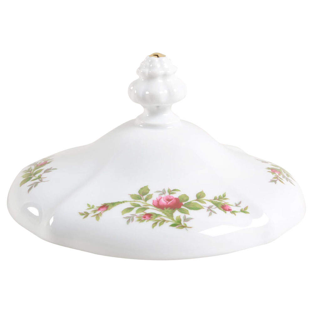 Moss Rose (Thailand Traditions) Lid for Round Vegetable by Johann Haviland-1