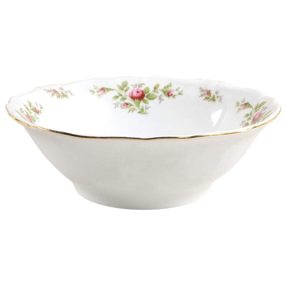 Moss Rose (Thailand Traditions) 8" Round Vegetable Bowl by Johann Haviland-1
