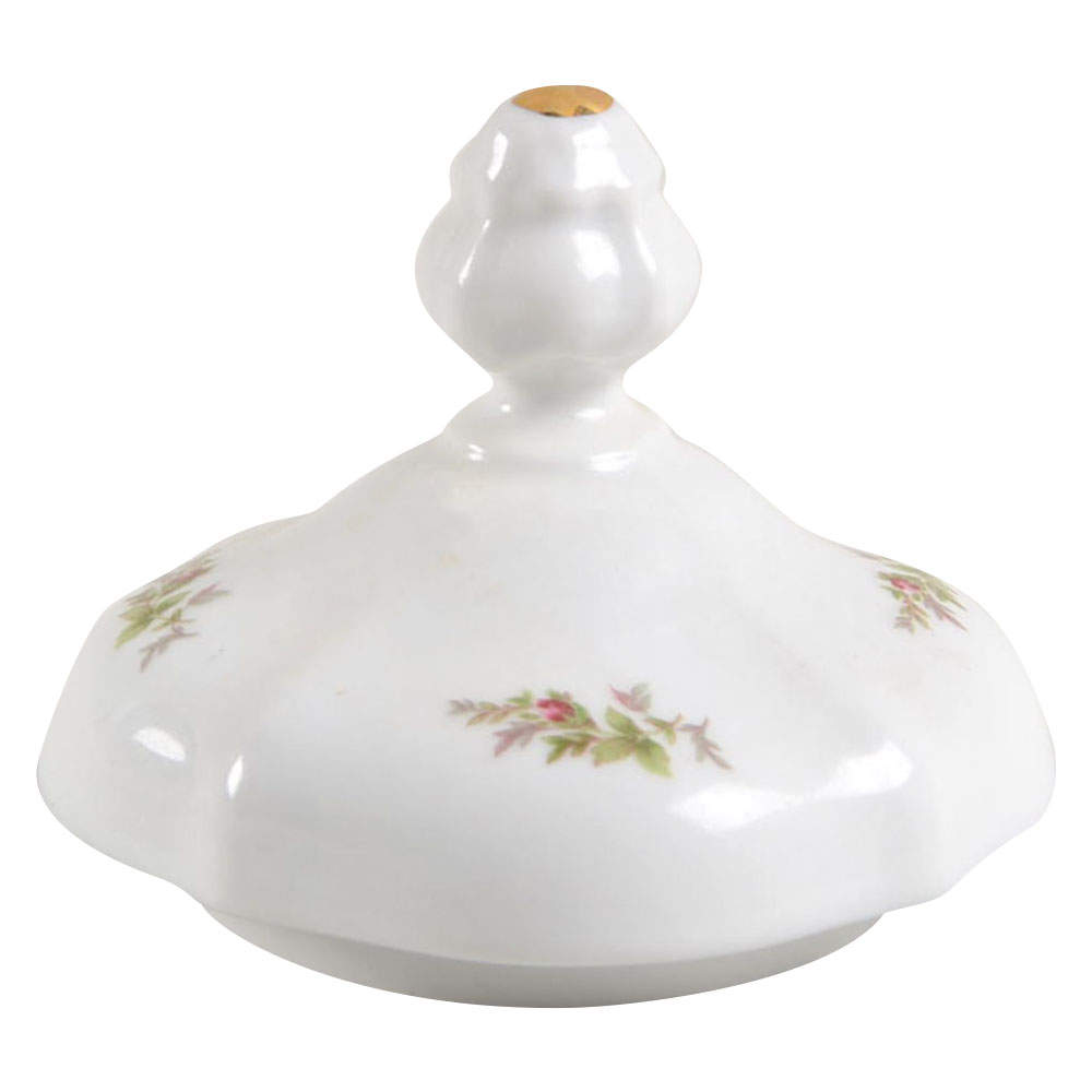 Moss Rose (Thailand Traditions) Lid for Sugar Bowl by Johann Haviland-1
