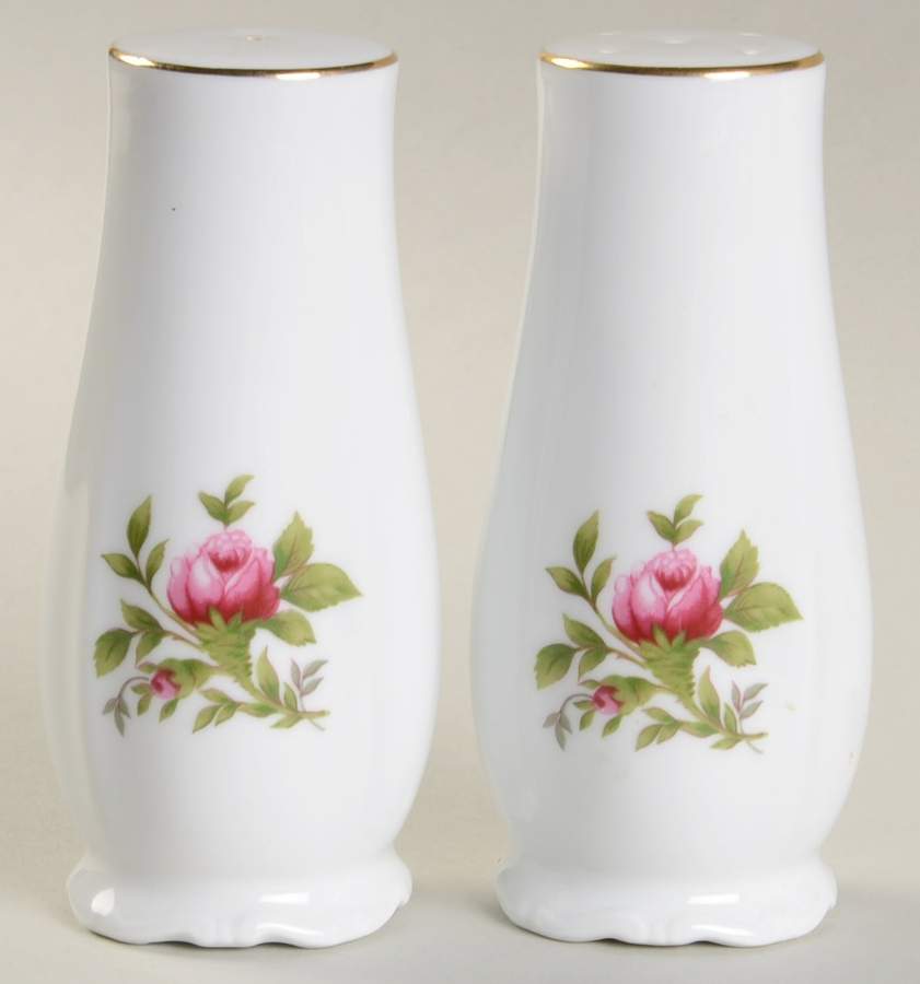 Moss Rose (Thailand Traditions) Salt & Pepper Set by Johann Haviland-1