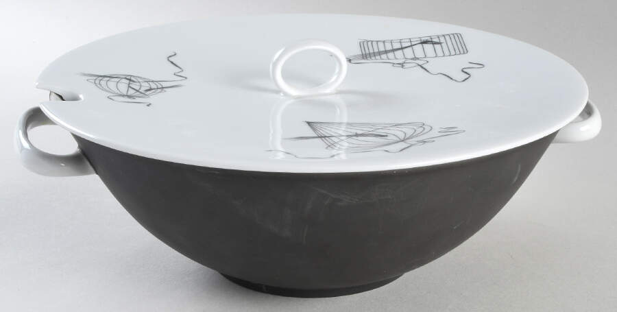 Papageno Tureen &  Lid by Johann Haviland-1