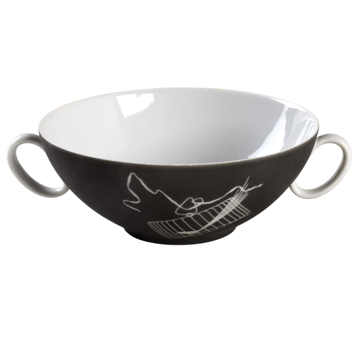 Papageno Flat Cream Soup Bowl by Johann Haviland-1