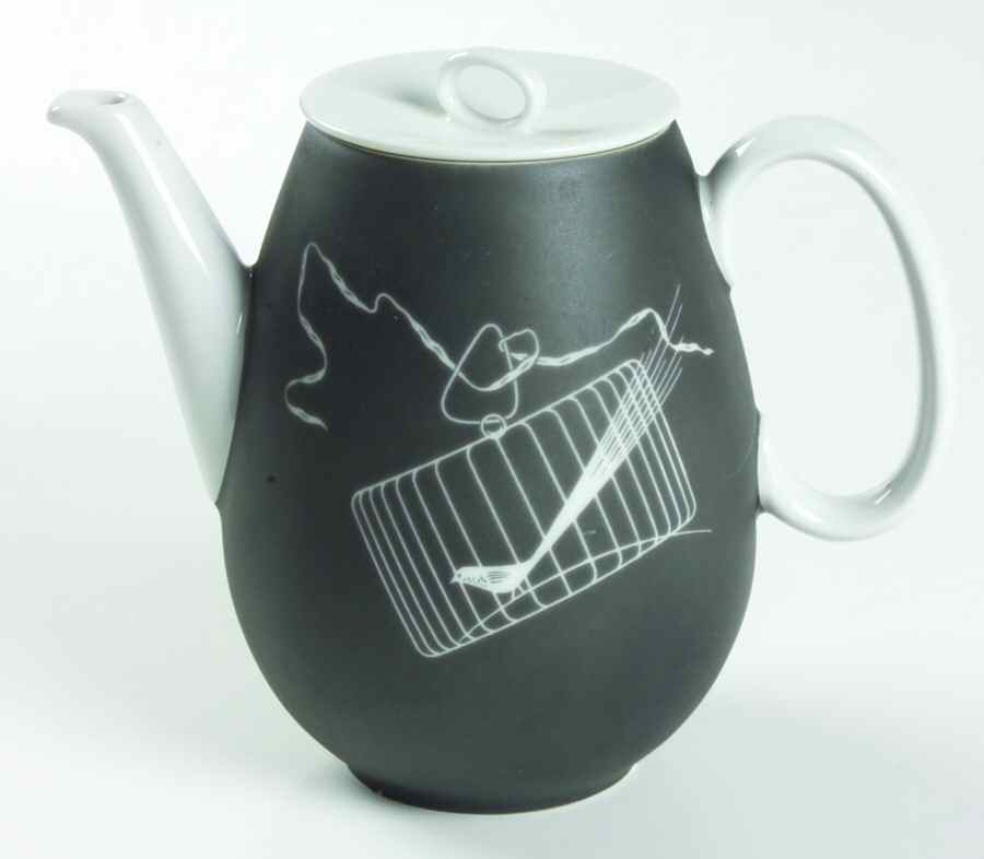 Papageno Mini Coffee Pot & Lid by Johann Haviland-1