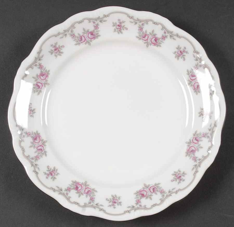 Petit Point Salad Plate by Johann Haviland-1
