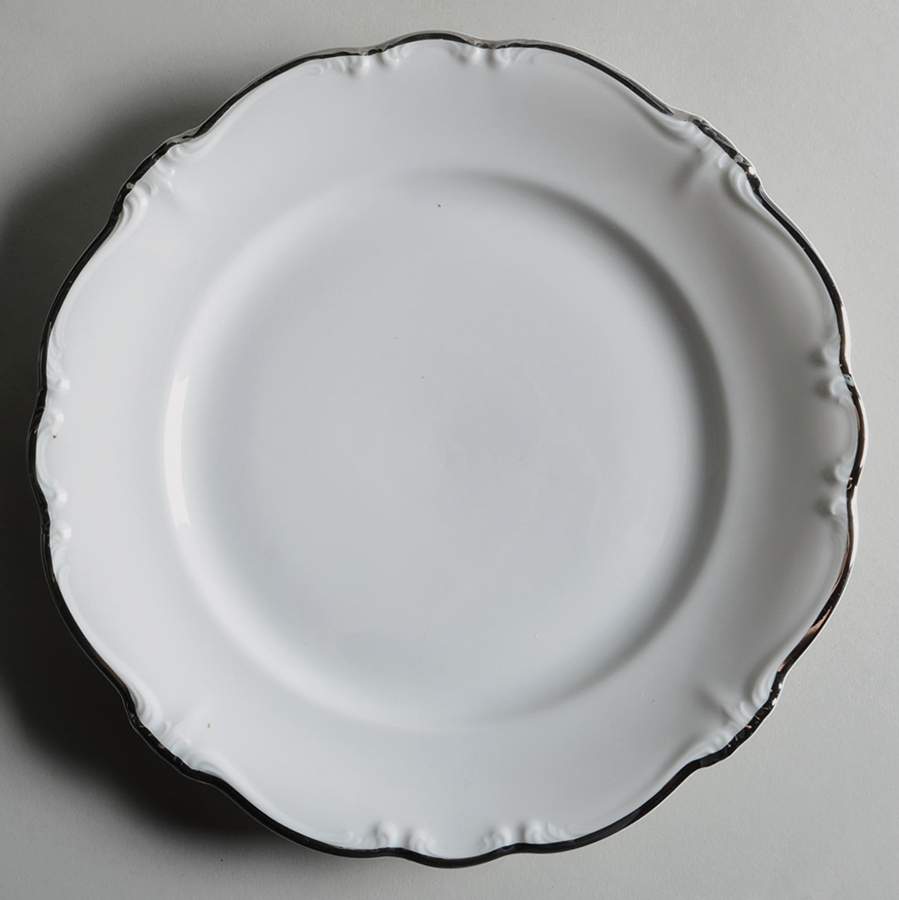Platinum Baroque Dinner Plate by Johann Haviland-1