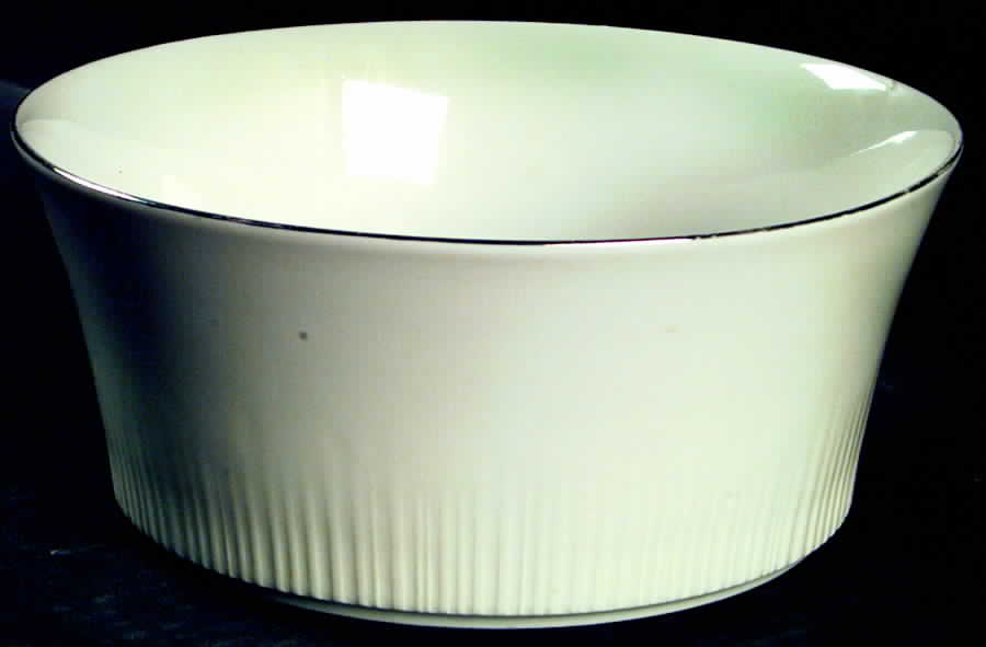 Platinum Riviera 7" Round Vegetable Bowl by Johann Haviland-1