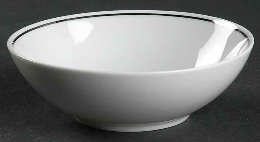 Platinum Riviera Fruit/Dessert (Sauce) Bowl by Johann Haviland-1