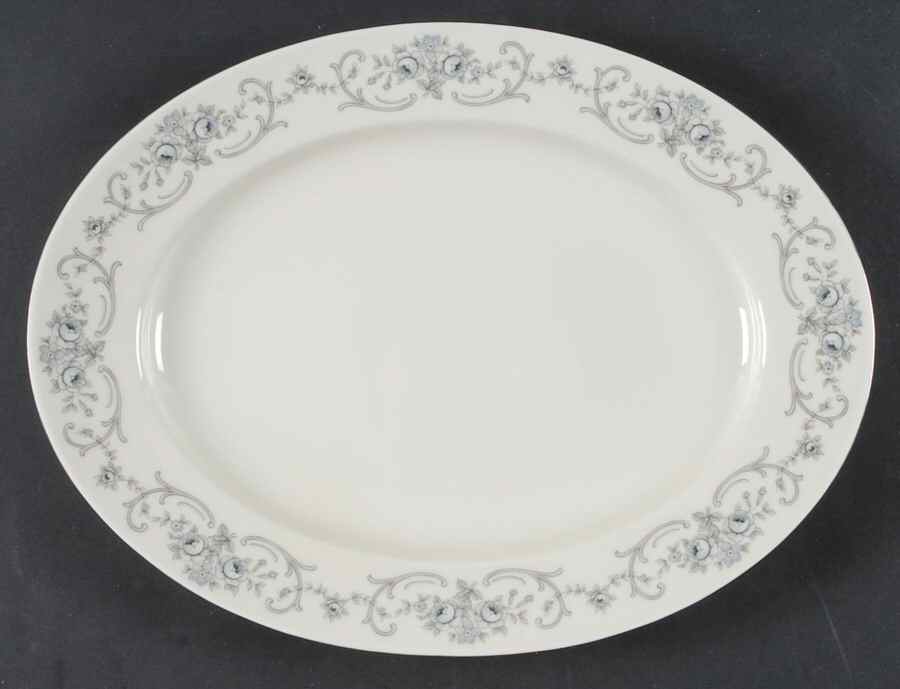 Rhineland-Danube 12" Oval Serving Platter by Johann Haviland-1