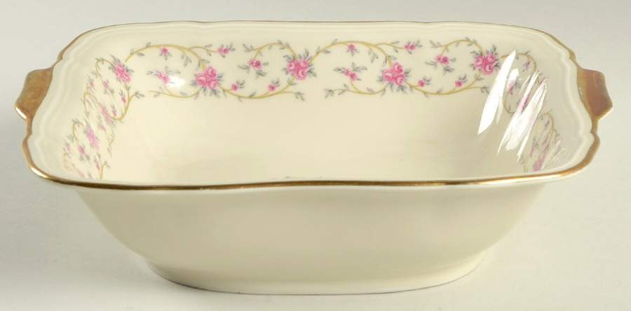 Rose Chintz 8" Square Vegetable Bowl by Johann Haviland-1