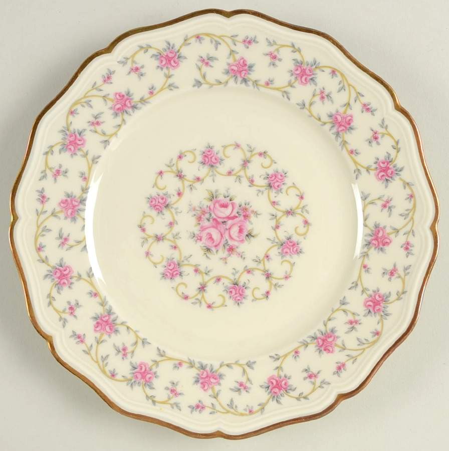 Rose Chintz Salad Plate by Johann Haviland-1