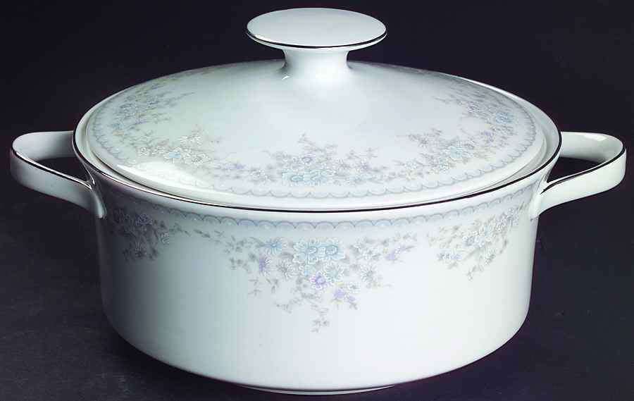 Royal Lace Round Covered Vegetable by Johann Haviland-1
