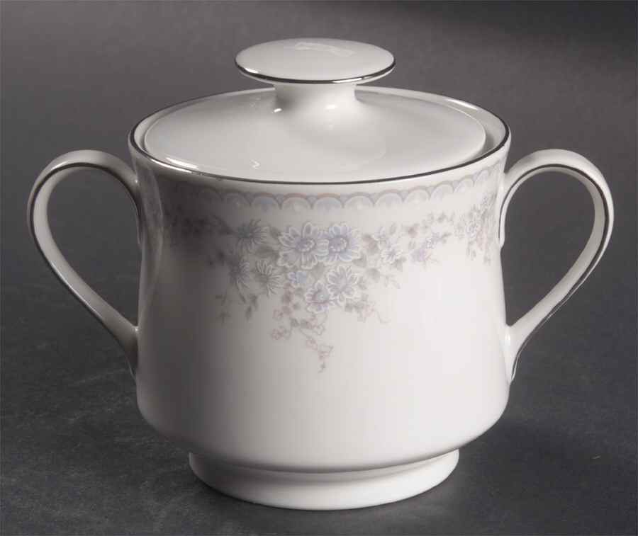 Royal Lace Sugar Bowl & Lid by Johann Haviland-1
