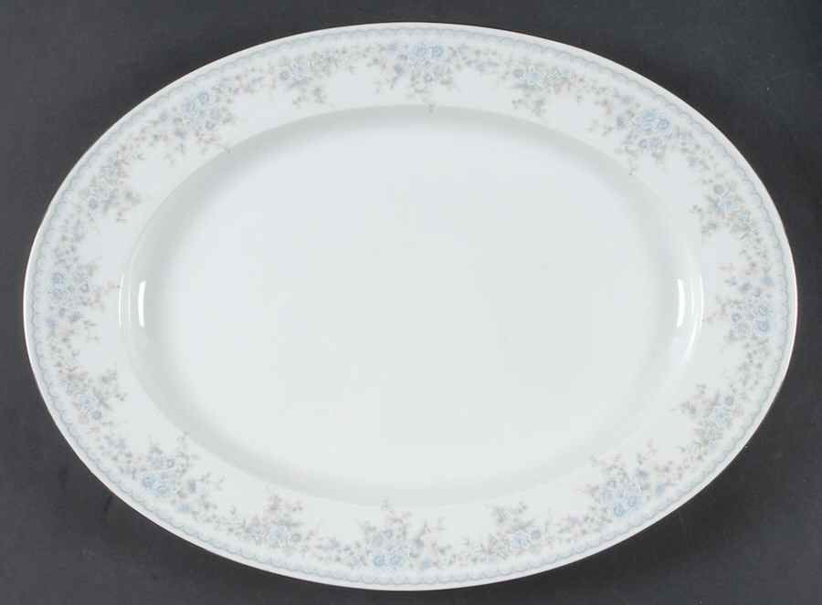 Royal Lace 14" Oval Serving Platter by Johann Haviland-1