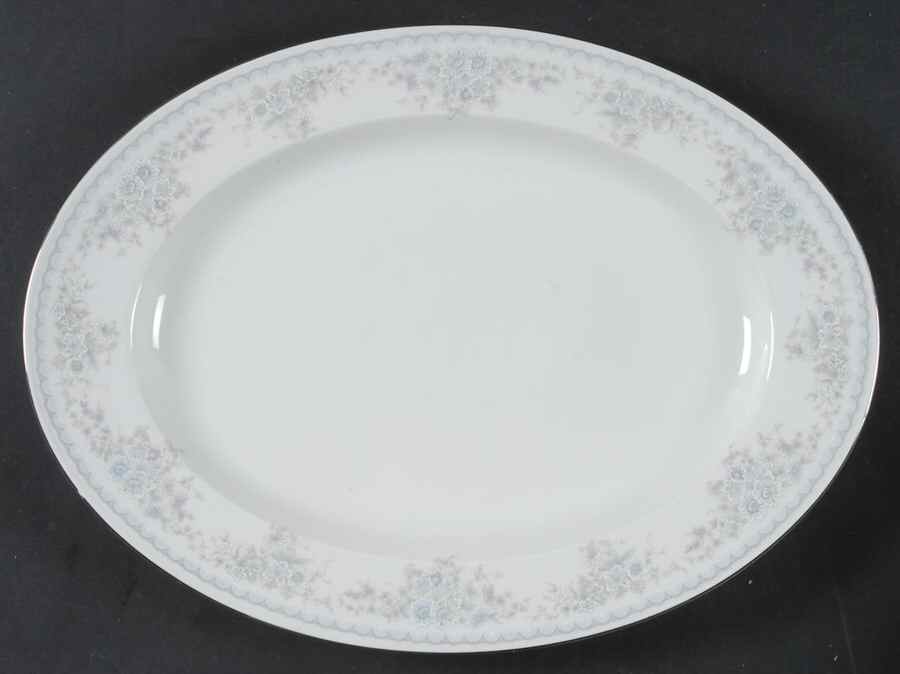 Royal Lace 13" Oval Serving Platter by Johann Haviland-1