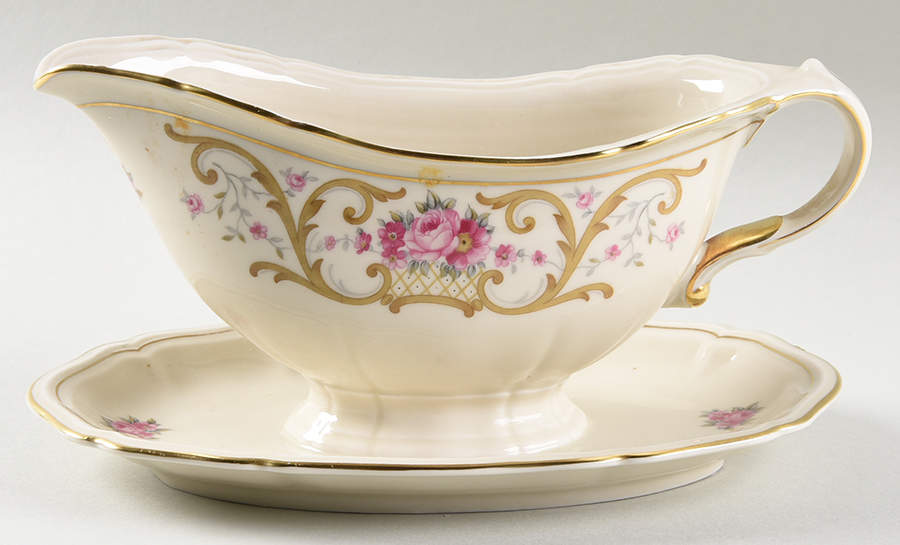 Romance Gravy Boat with Attached Underplate by Johann Haviland-1