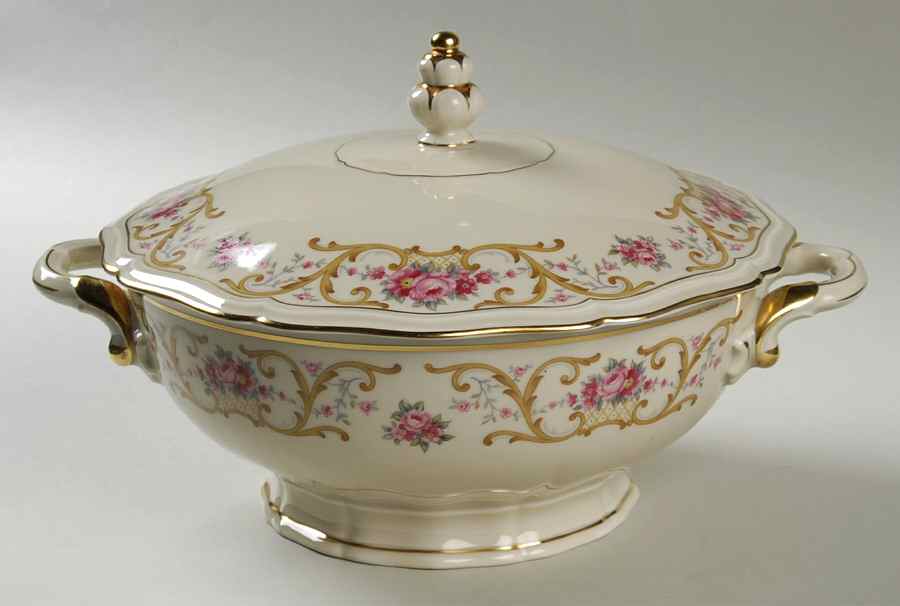 Romance Round Covered Vegetable by Johann Haviland-1