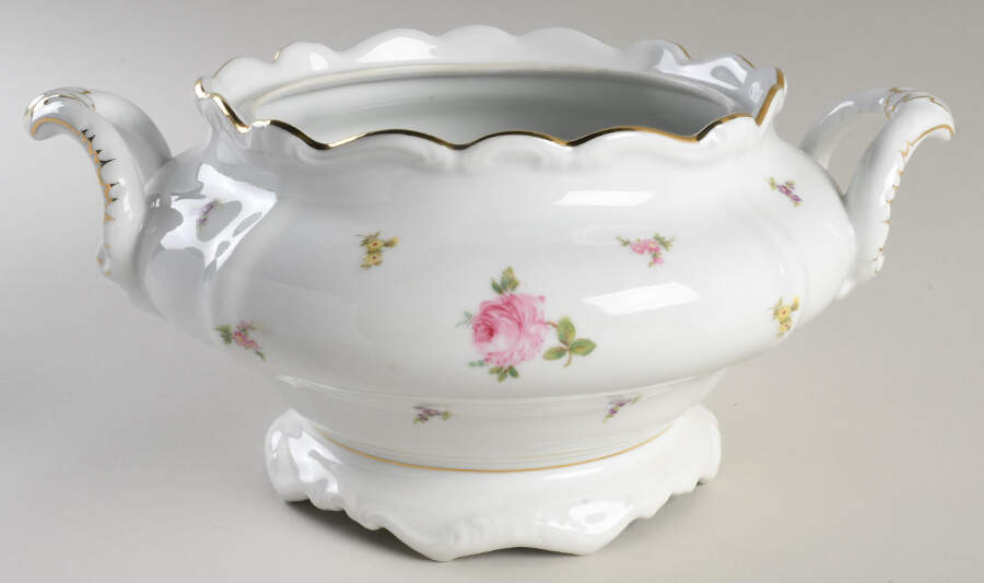 Rosebud Tureen No Lid by Johann Haviland-1