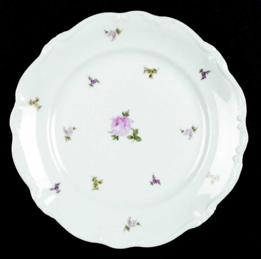 Rosebud Dinner Plate by Johann Haviland-1