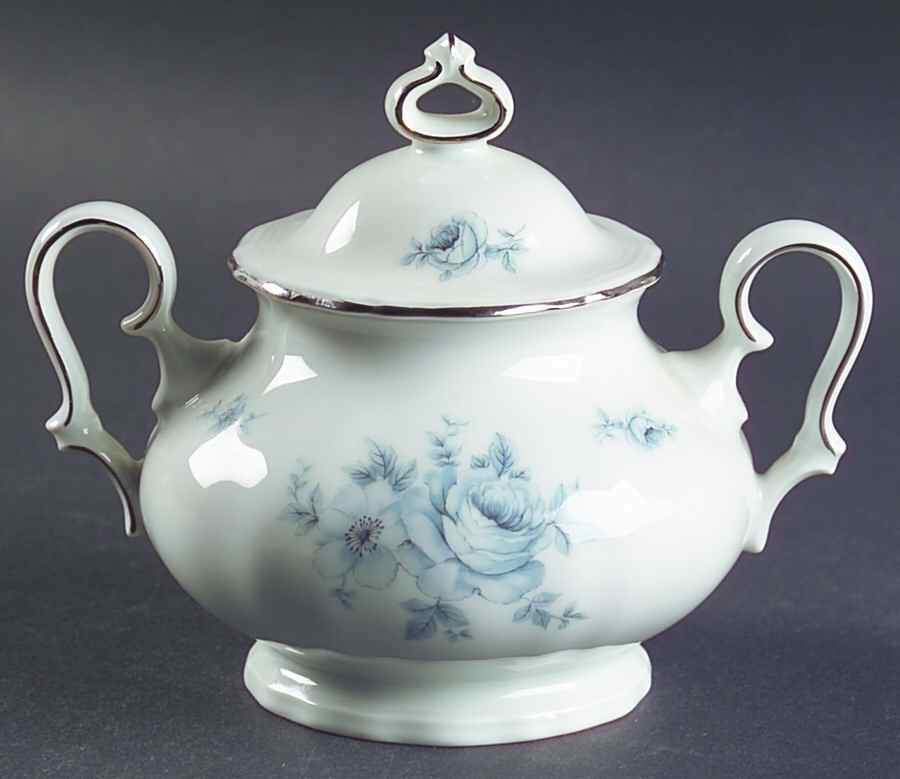 Rosamonde Sugar Bowl & Lid by Johann Haviland-1