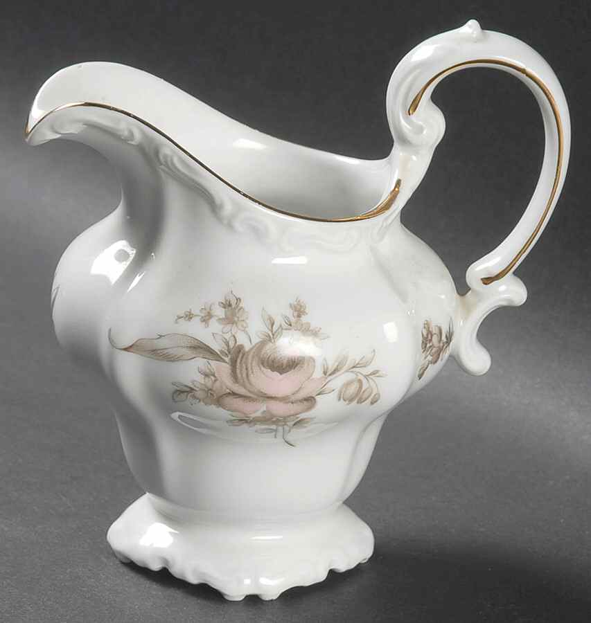 Sepia Rose Creamer by Johann Haviland-1