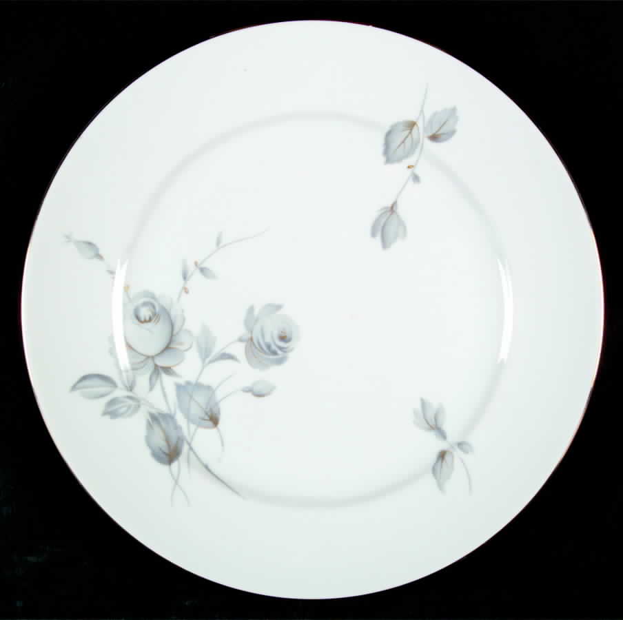 Silver Rose Dinner Plate by Johann Haviland-1
