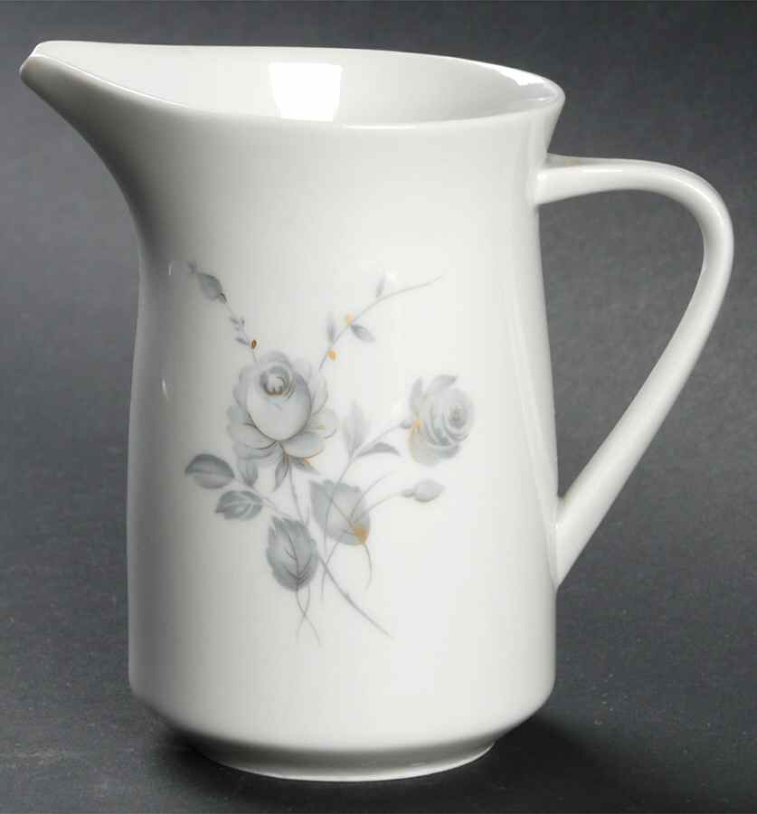 Silver Rose Creamer by Johann Haviland-1