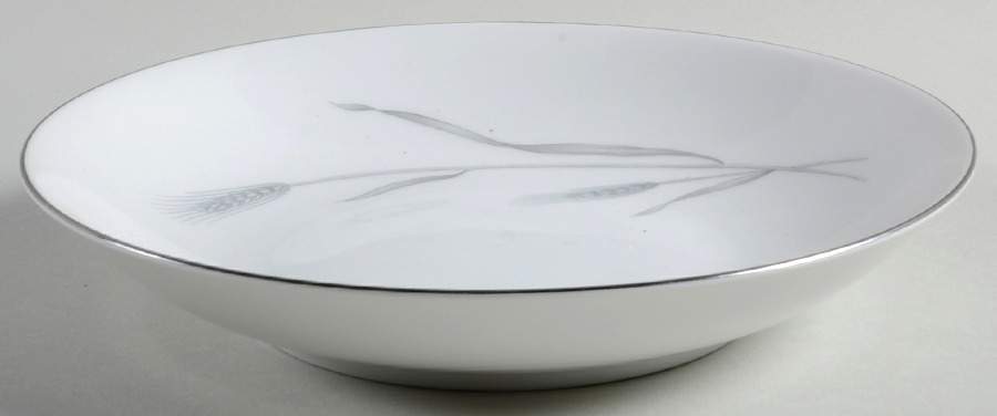 Silver Wheat Coupe Soup Bowl by Johann Haviland-1