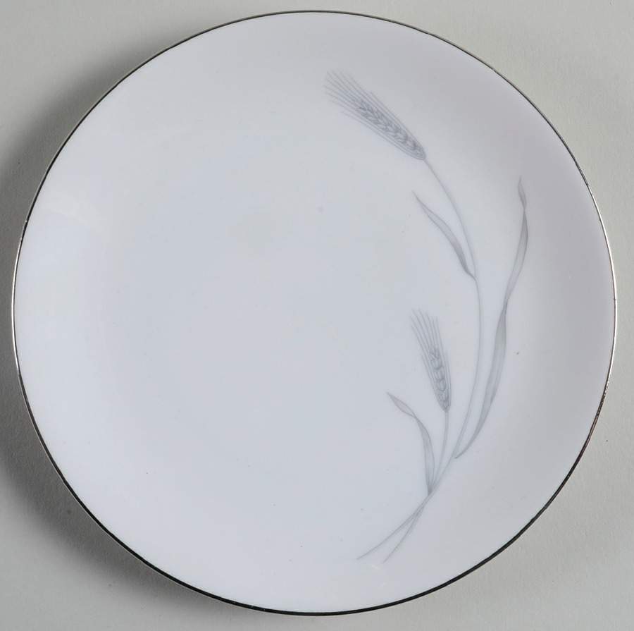 Silver Wheat Bread & Butter Plate by Johann Haviland-1