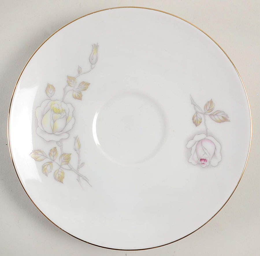 Sweetheart Rose Saucer by Johann Haviland-1