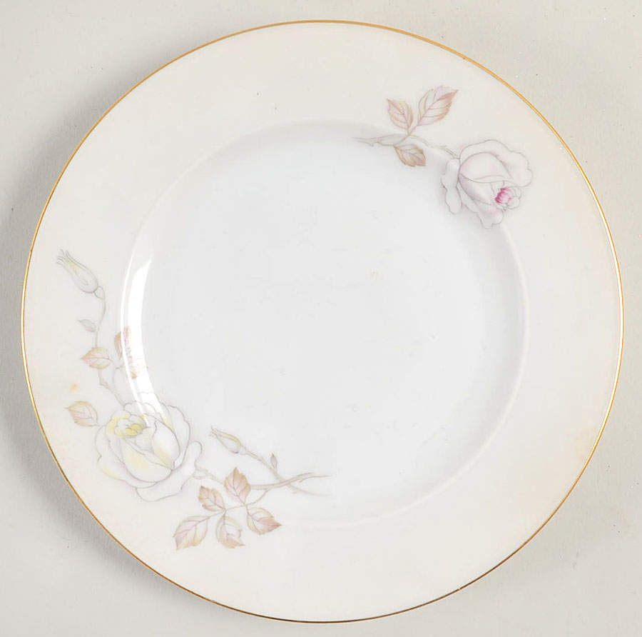 Sweetheart Rose Bread & Butter Plate by Johann Haviland-1