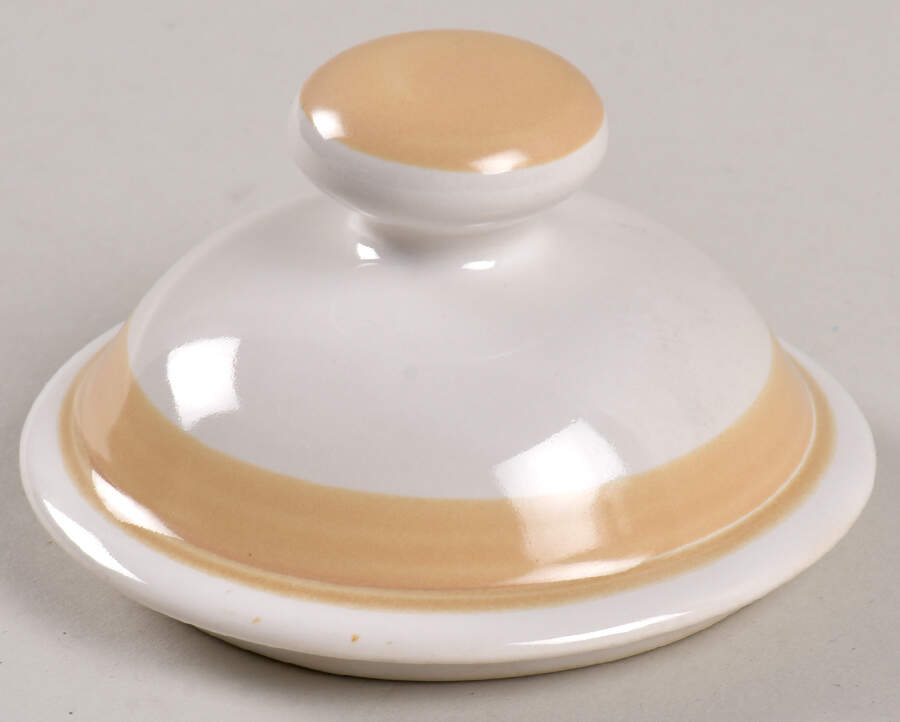 Tawny Willows Lid for Sugar Bowl by Johann Haviland-1