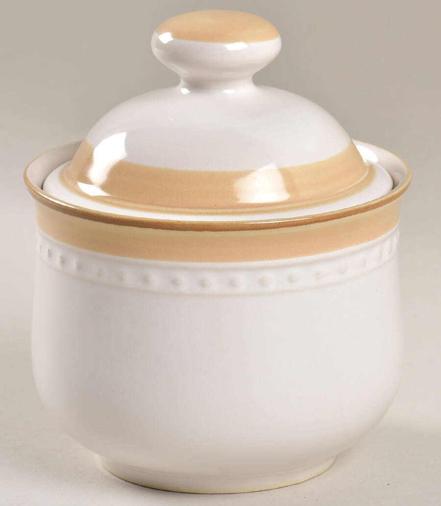 Tawny Willows Sugar Bowl & Lid by Johann Haviland-1