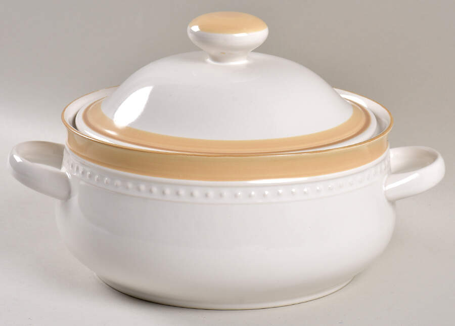 Tawny Willows Round Covered Vegetable by Johann Haviland-1