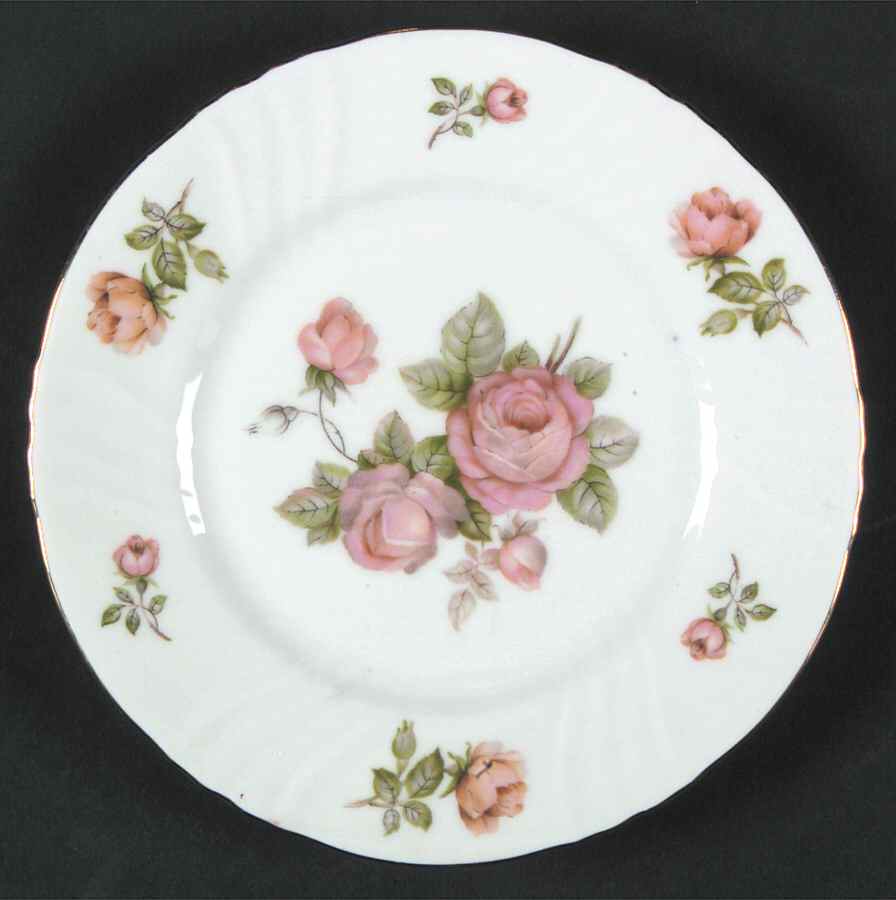 Tearose Bread & Butter Plate by Johann Haviland-1