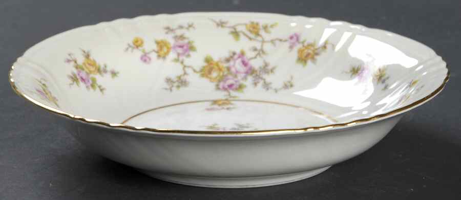 Thornrose Cream Fruit/Dessert (Sauce) Bowl by Johann Haviland-1
