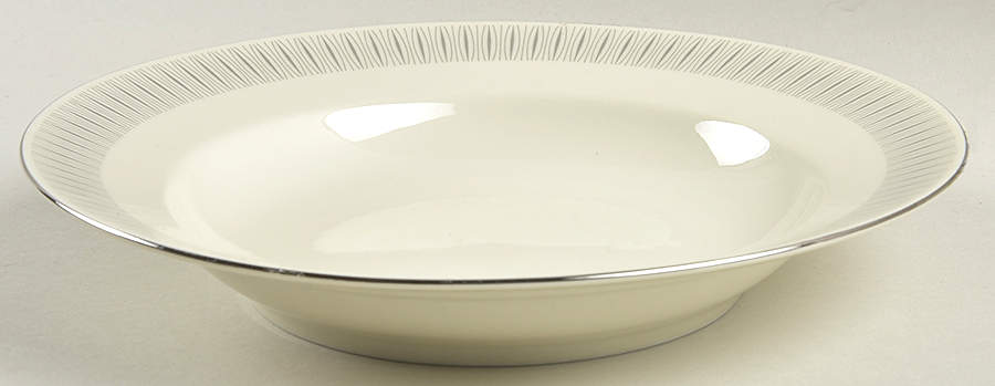 Tuxedo Large Rim Soup Bowl by Johann Haviland-1