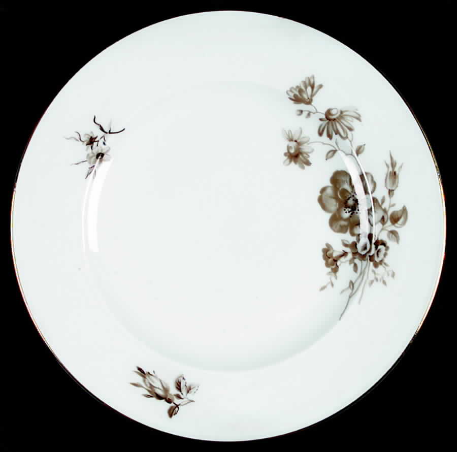 Twilight Rose Bread & Butter Plate by Johann Haviland-1