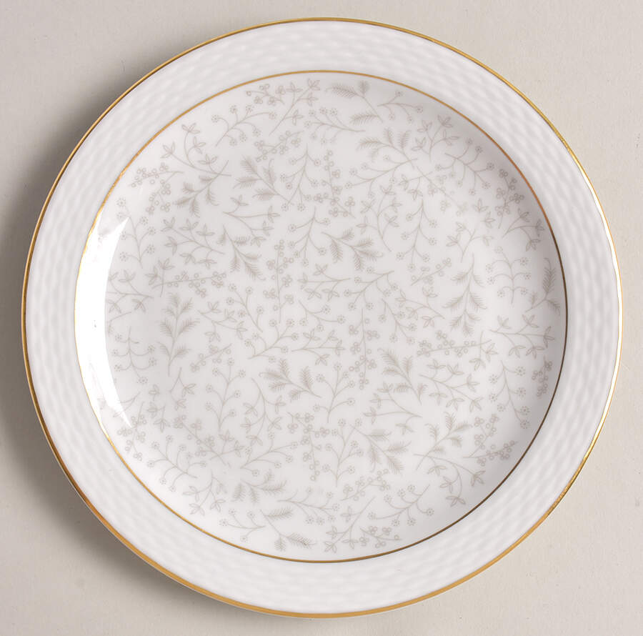 Gray Fern Salad Plate by Johann Haviland-1