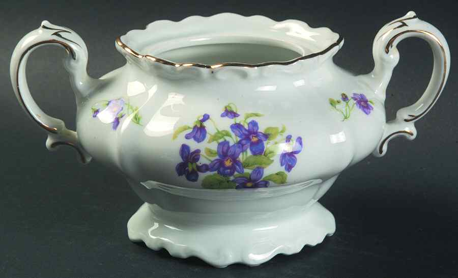 Violetta Sugar Bowl No Lid by Johann Haviland-1