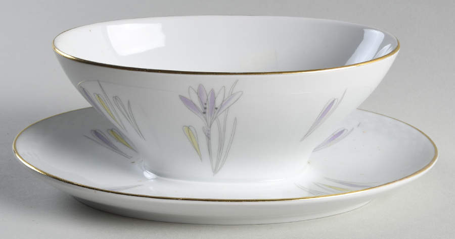 W993 Gravy Boat with Attached Underplate by Johann Haviland-1