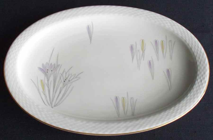 W993 11" Oval Serving Platter by Johann Haviland-1
