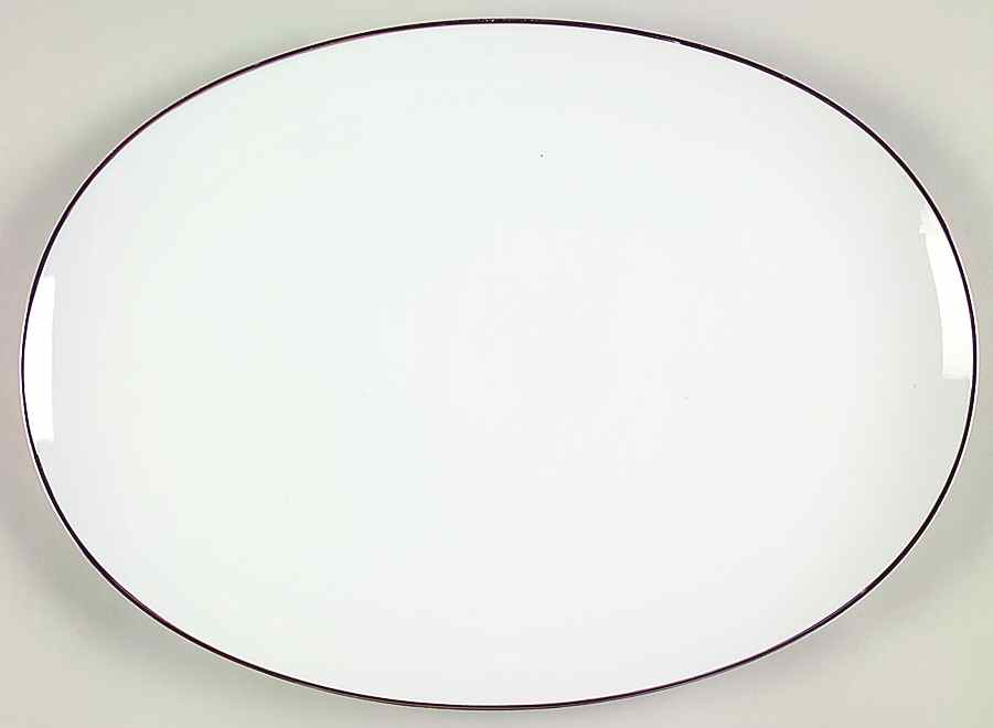Wedding Ring 15" Oval Serving Platter by Johann Haviland-1