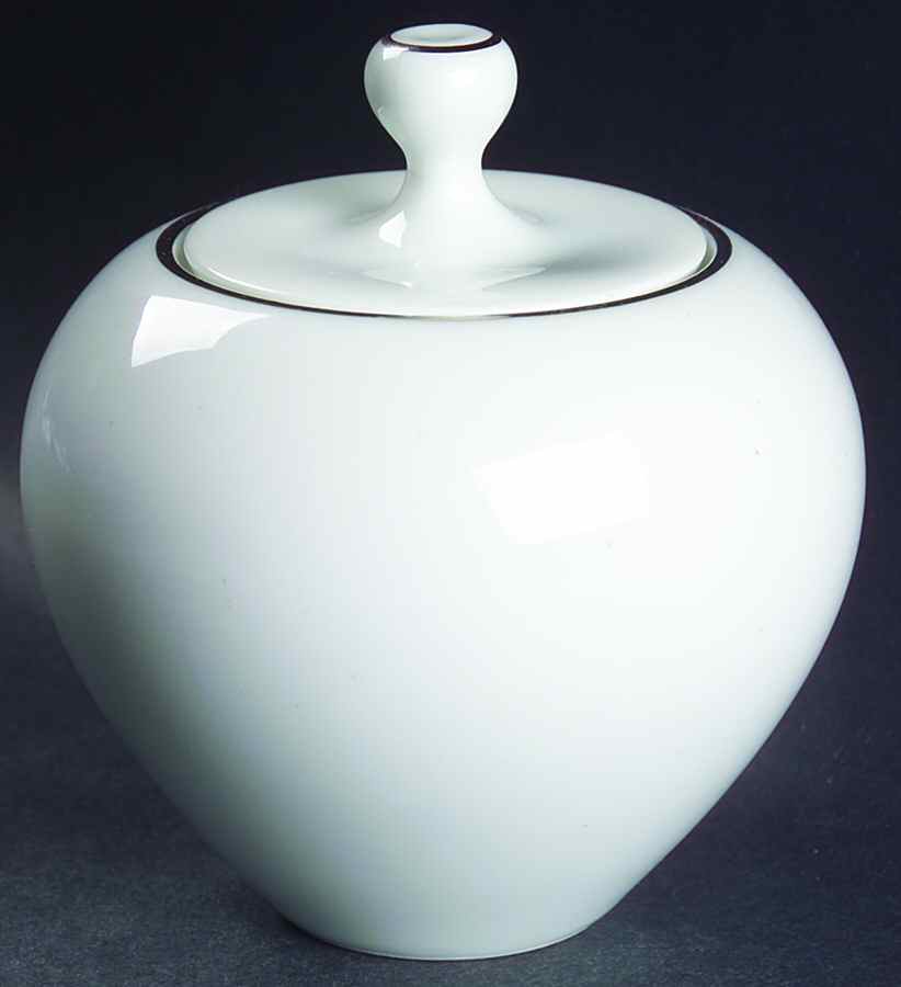 Wedding Ring Sugar Bowl & Lid by Johann Haviland-1