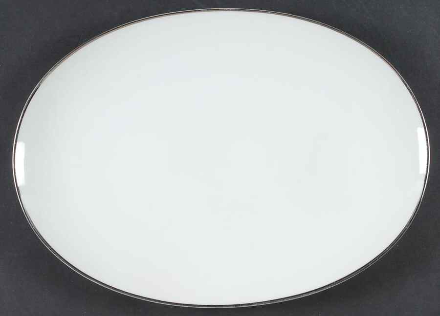 Wedding Ring 13" Oval Serving Platter by Johann Haviland-1