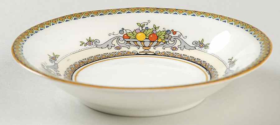 The Alhambra Fruit/Dessert (Sauce) Bowl by George Jones & Sons-1
