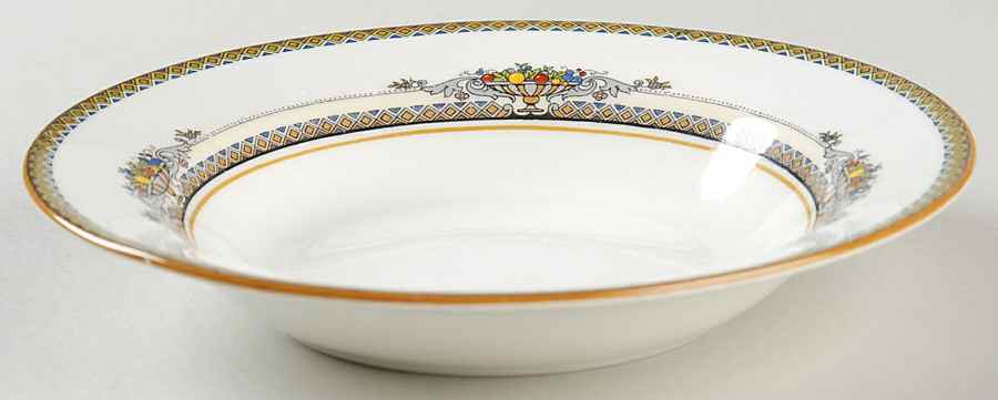 The Alhambra Rim Soup Bowl by George Jones & Sons-1