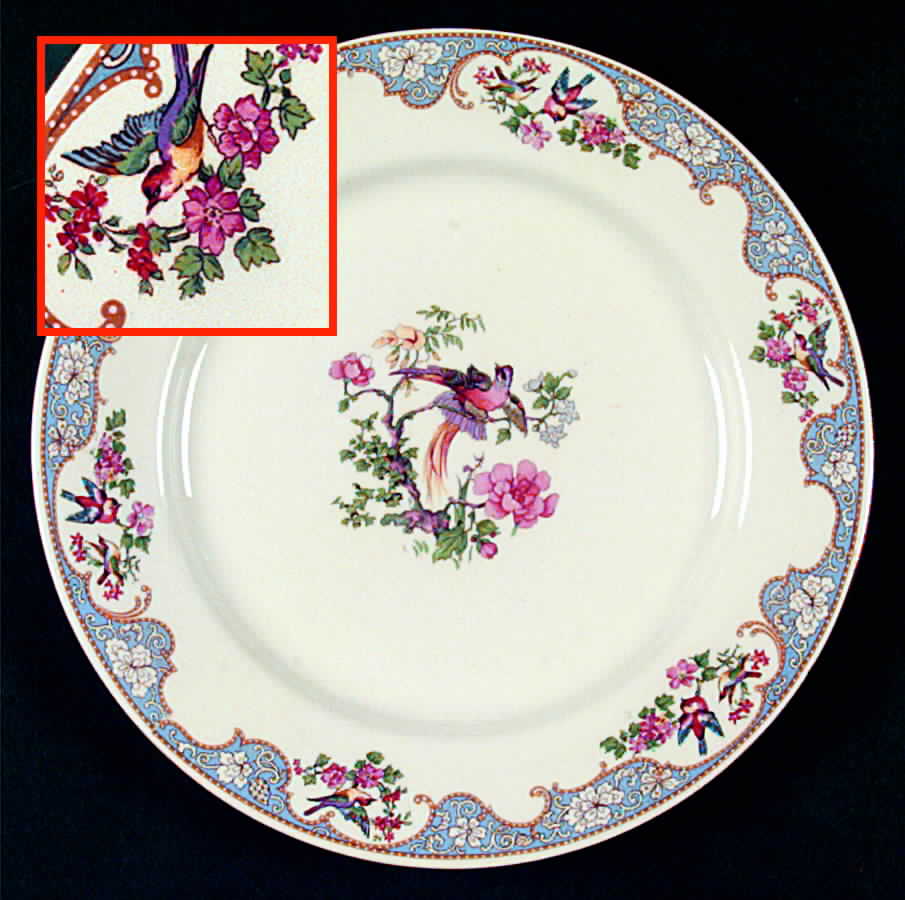 Bordeaux Luncheon Plate by George Jones & Sons-1