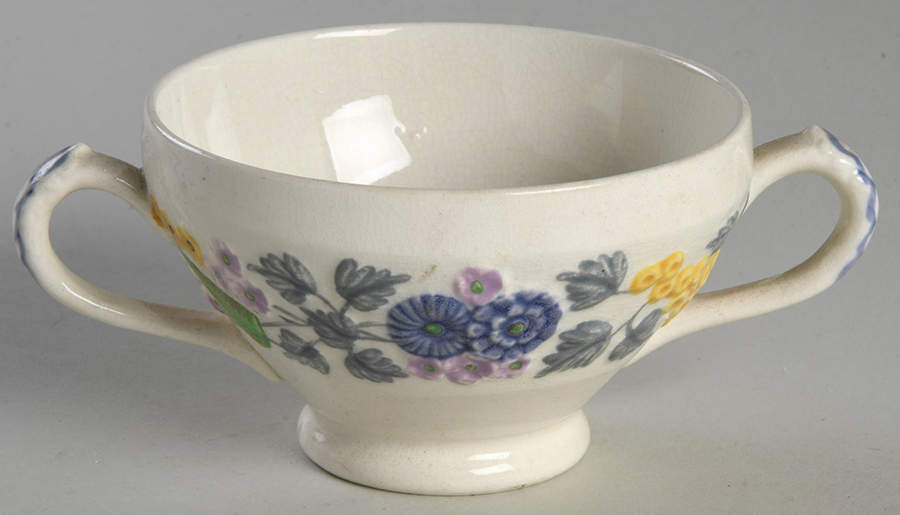 Devon Footed Bouillon Cup by George Jones & Sons-1