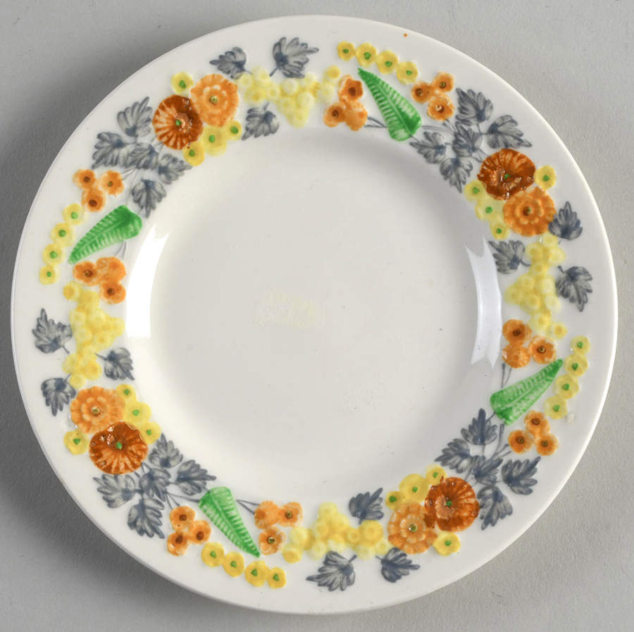 Golden Dawn Bread & Butter Plate by George Jones & Sons-1