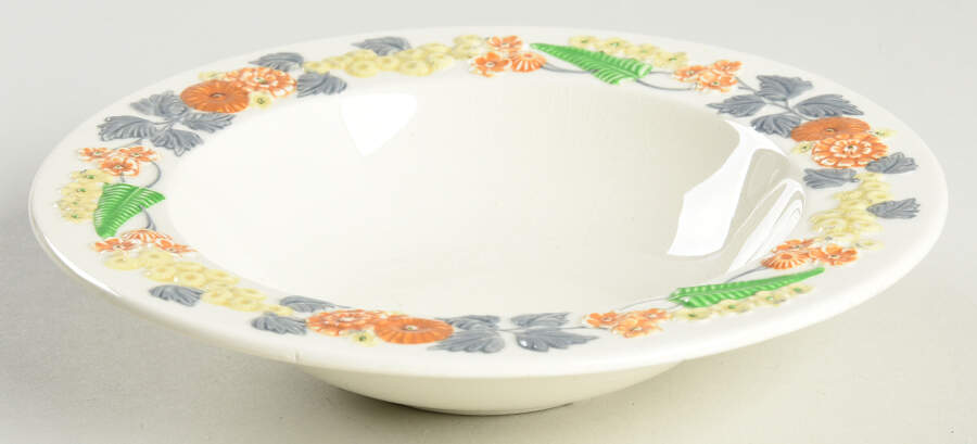 Golden Dawn Rim Fruit/Dessert (Sauce) Bowl by George Jones & Sons-1